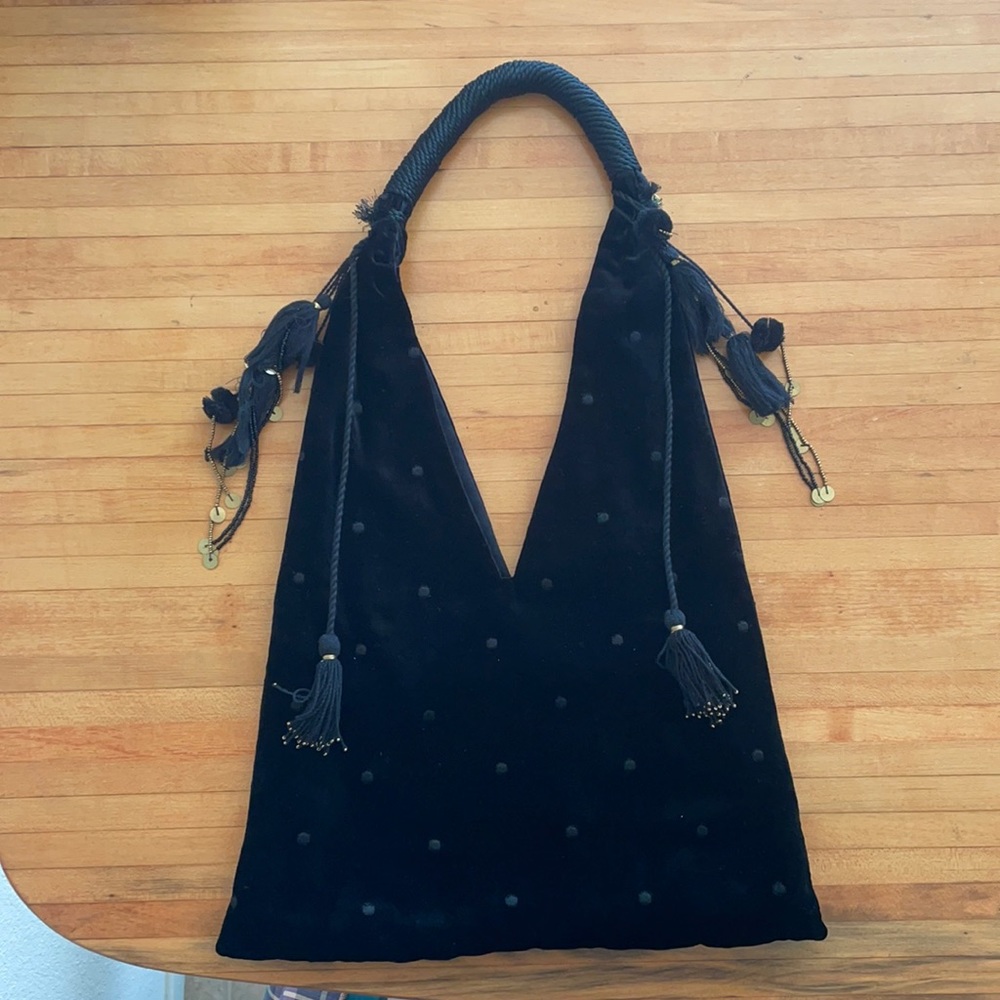 Ulla Johnson Lalo Velvet Tote Bag